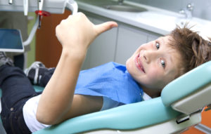 Boy at Dentist Picture