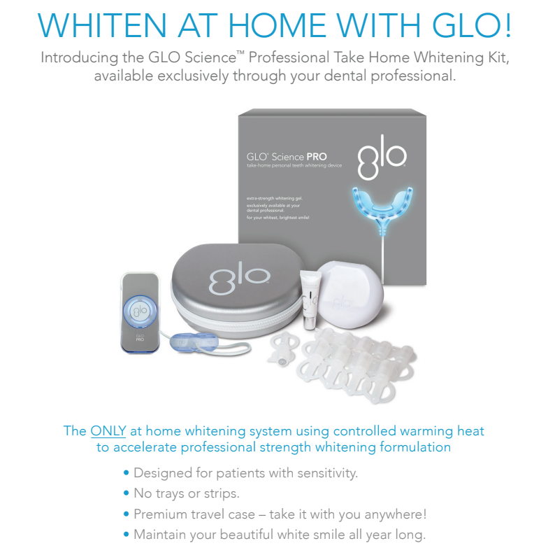 glo professional whitening